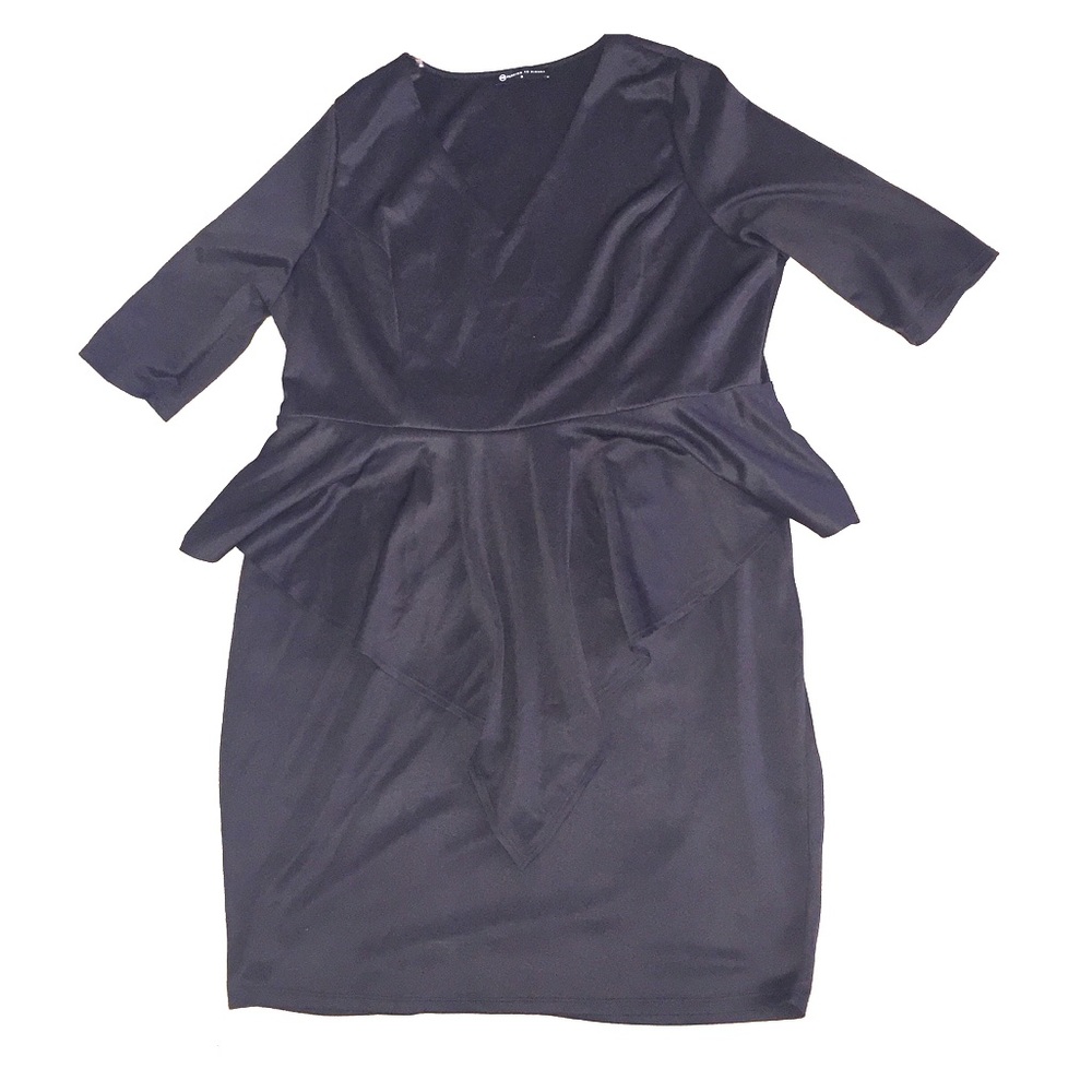 Super cute Plus peplum dress